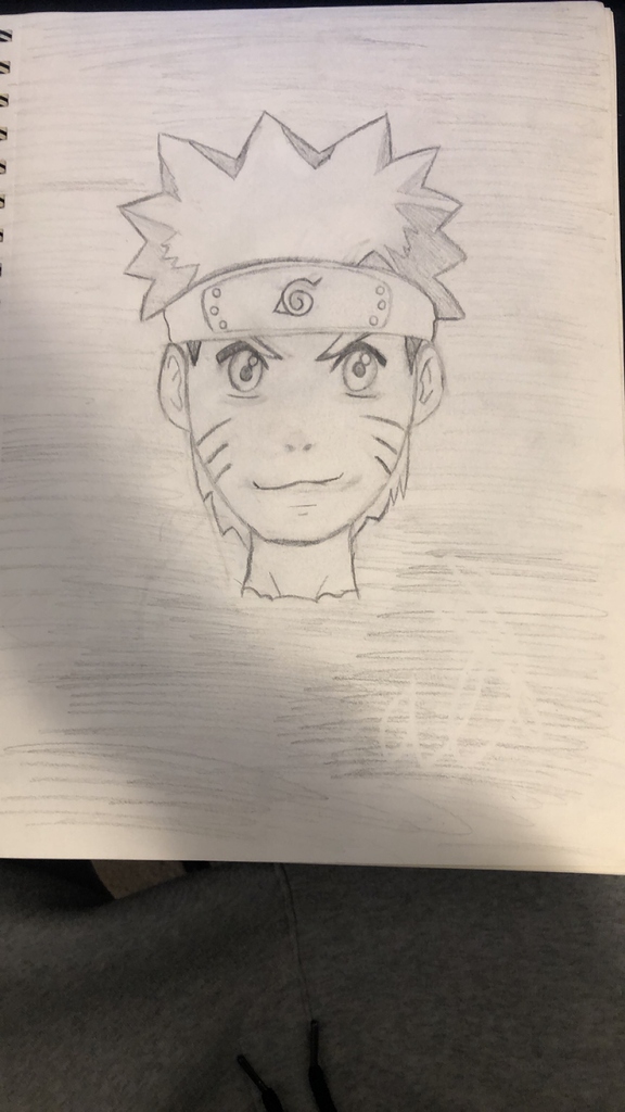 Pencil Drawing - Naruto 