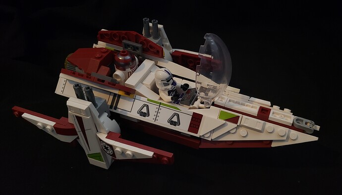 Republic V-Wing - Lego Creations - The TTV Message Boards