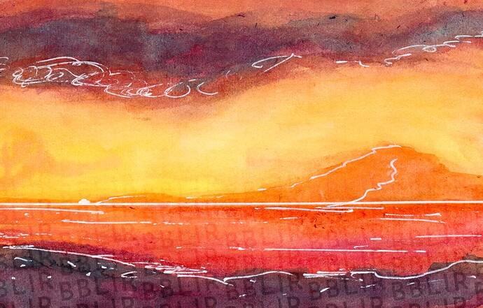 Landscape sketch #2