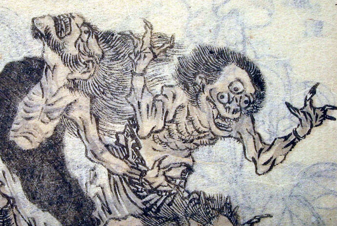 Fun fact. Oni could/can look like cyclops/triclops from Ancient Pagan Greek Pantheon/Hellenistic Religion