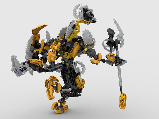 My 2005 Bionicle The Shadowed One (Charge)