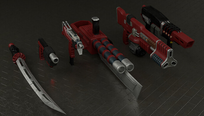 Farathorn weapons