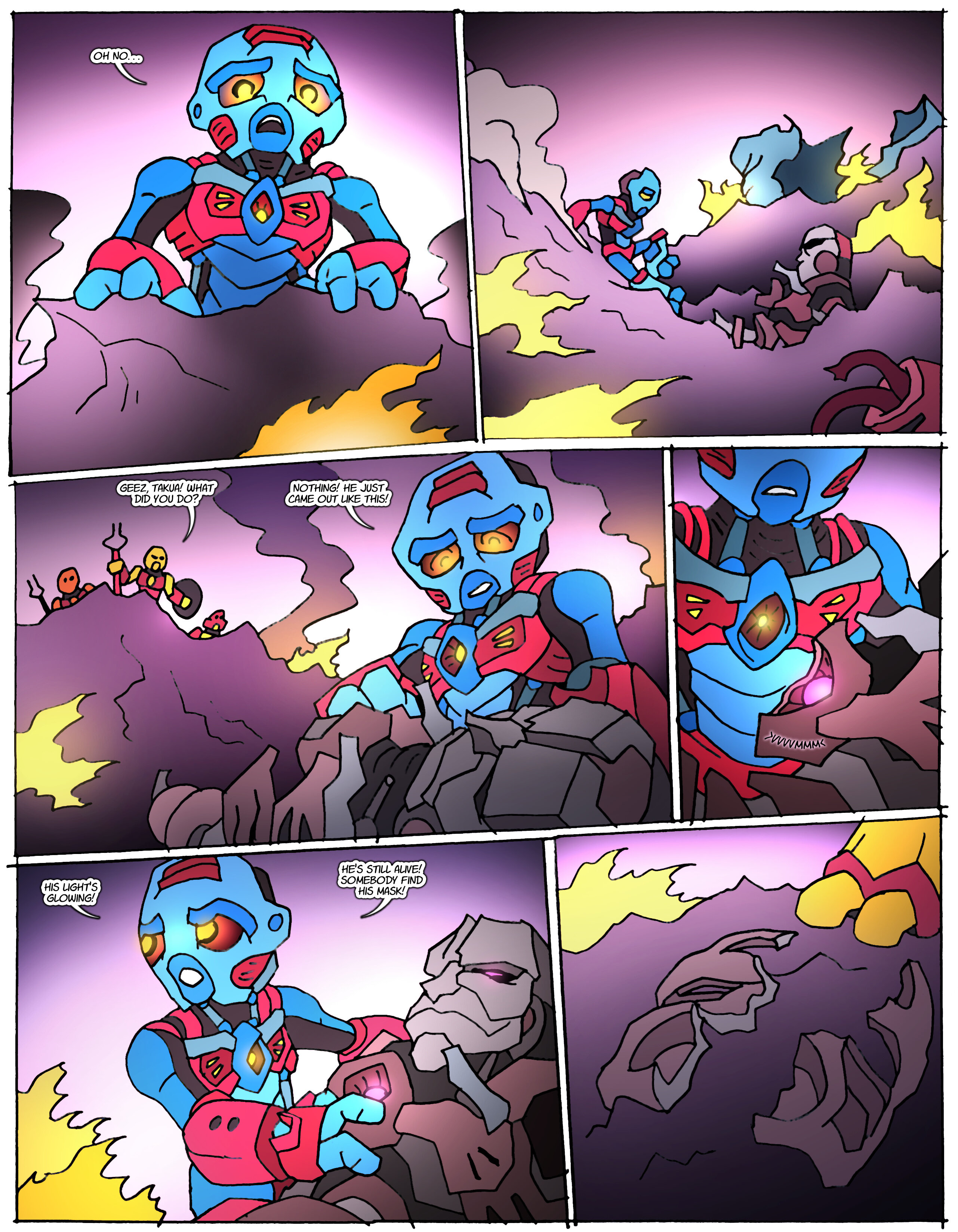 The Toa- A Bionicle Retelling by NickonAquaMagna 