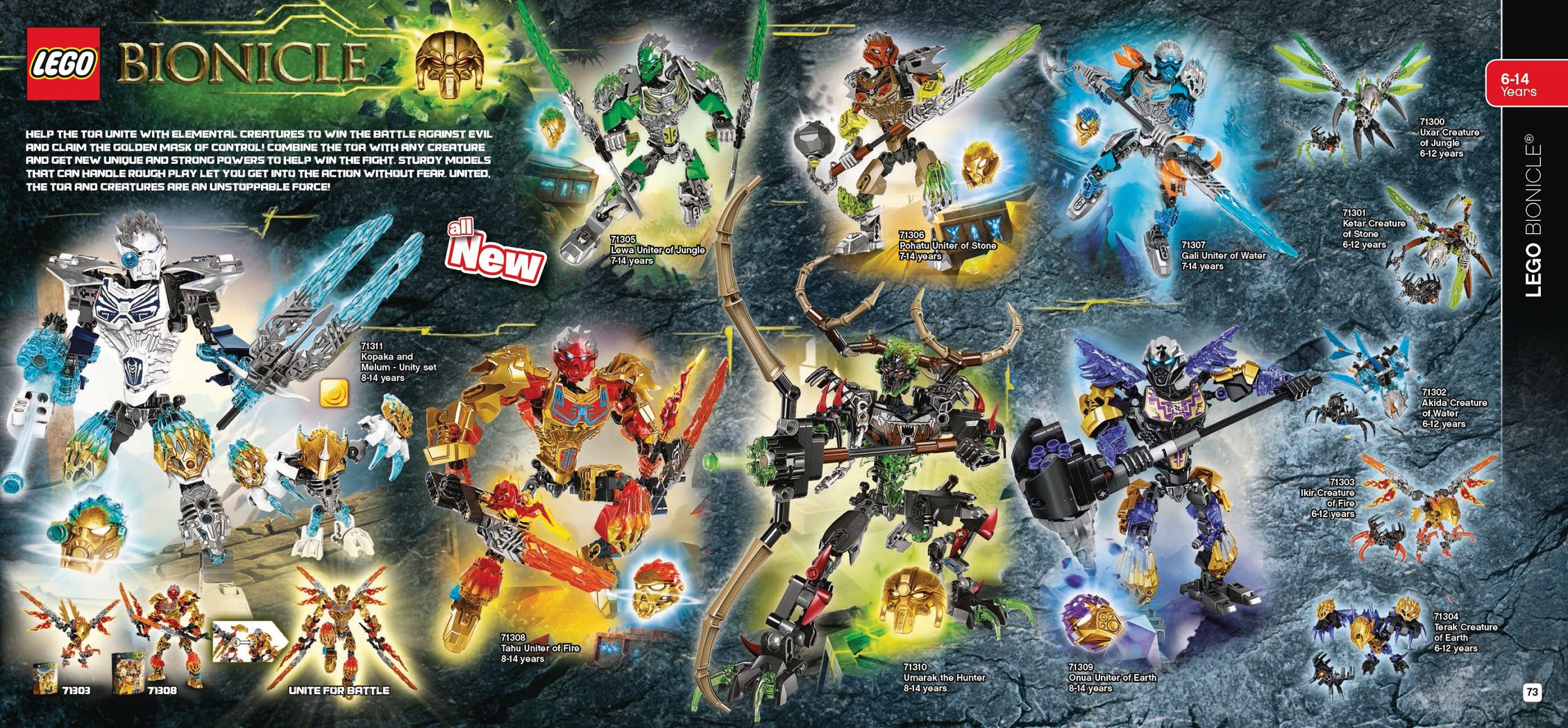 Bionicle 2016 online sets