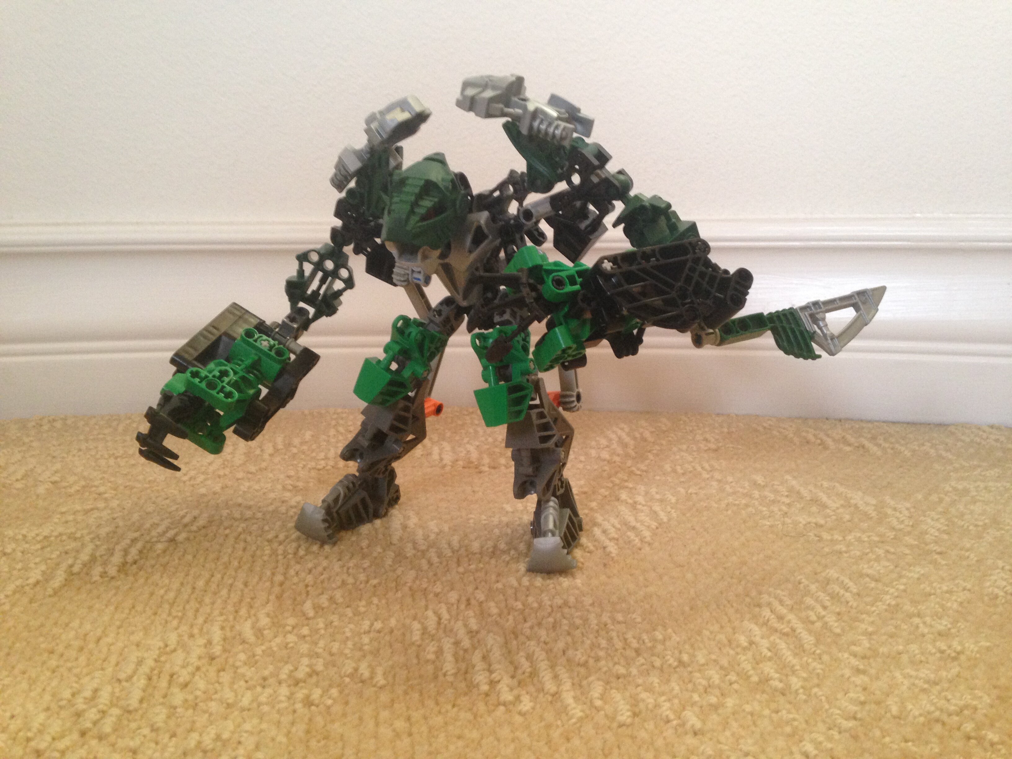 Bionicle MOC Bokarda the Toa Monster SelfMOC Lego Creations