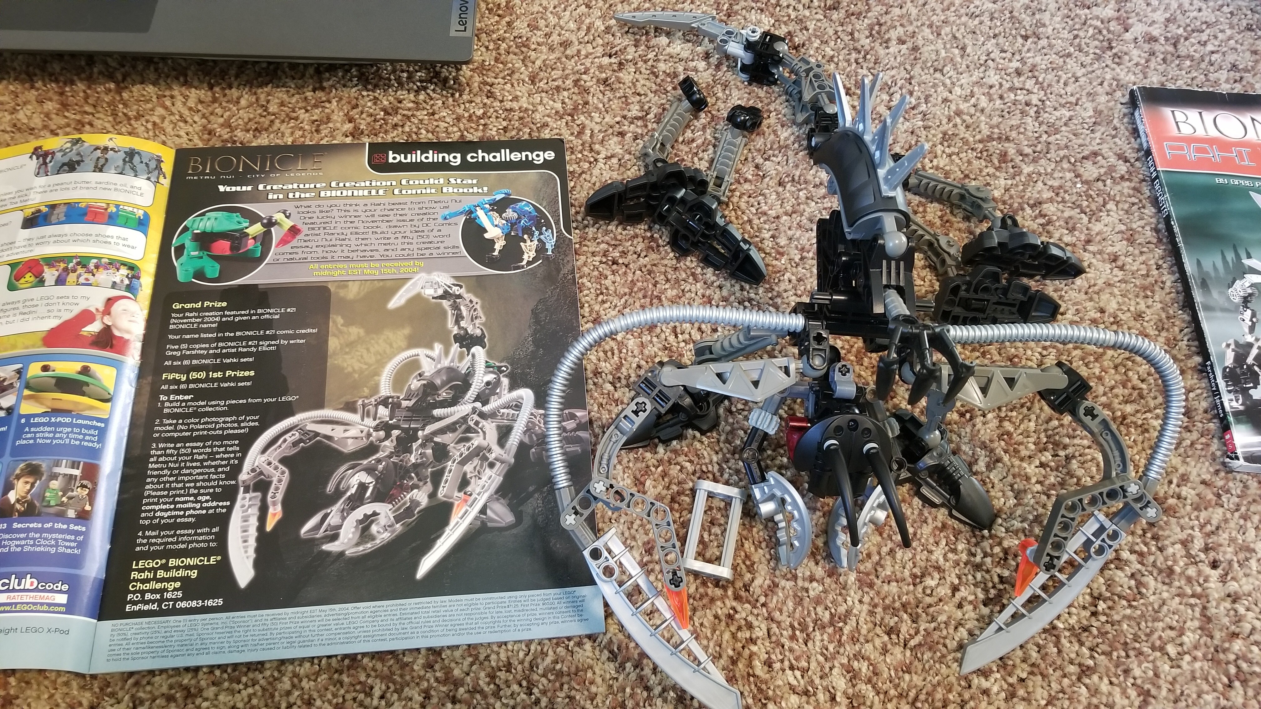 I created Gadeirus out of Lego Bionicle pieces. : r/EmpiresAndPuzzles