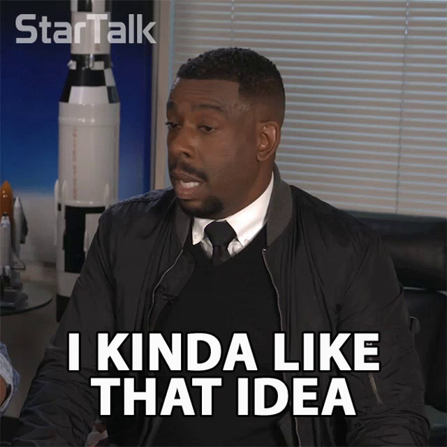 That like a great idea. That like a great idea