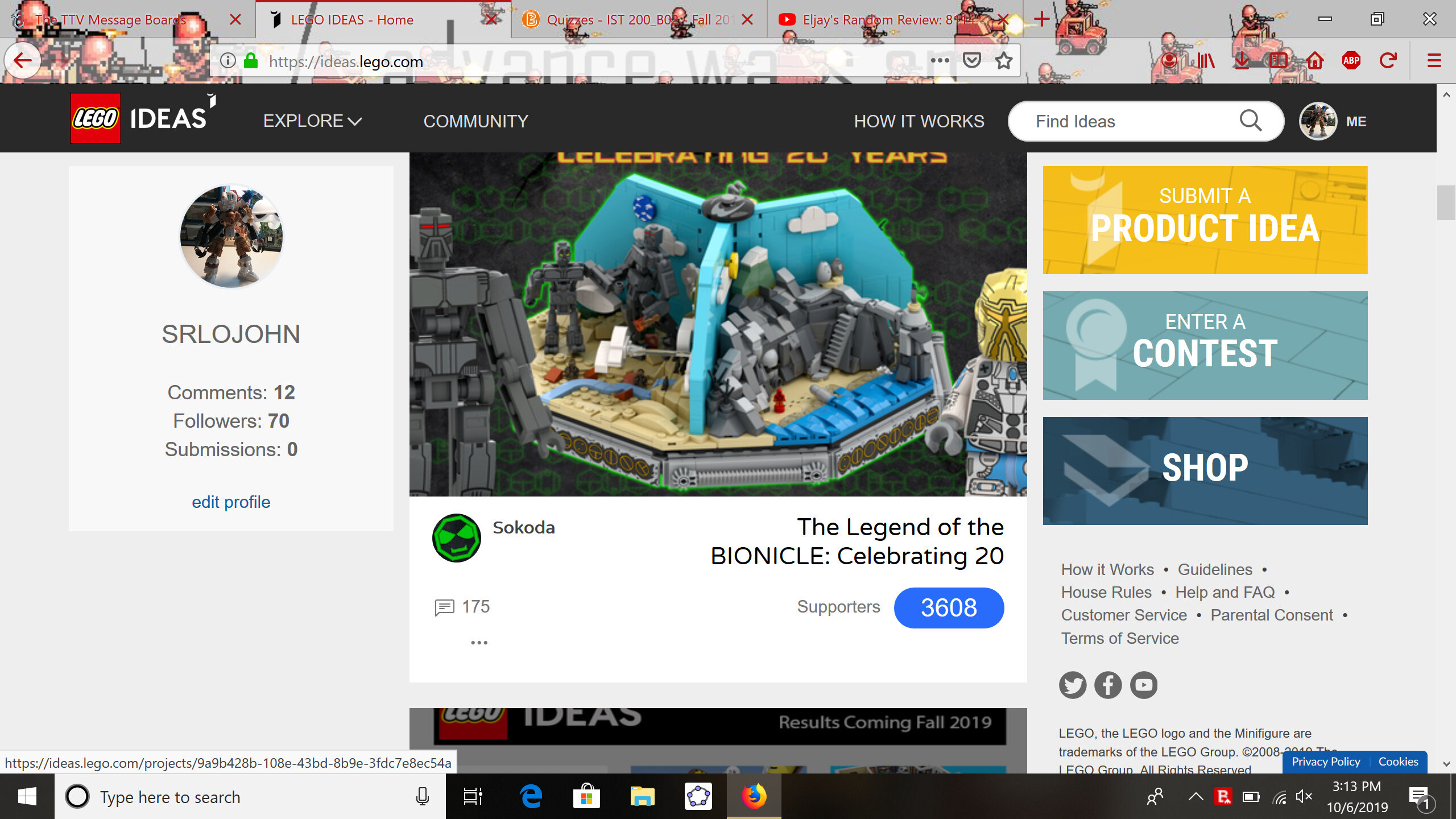 LEGO IDEAS - The Legend of the BIONICLE: Celebrating 20 years of Lego  stories
