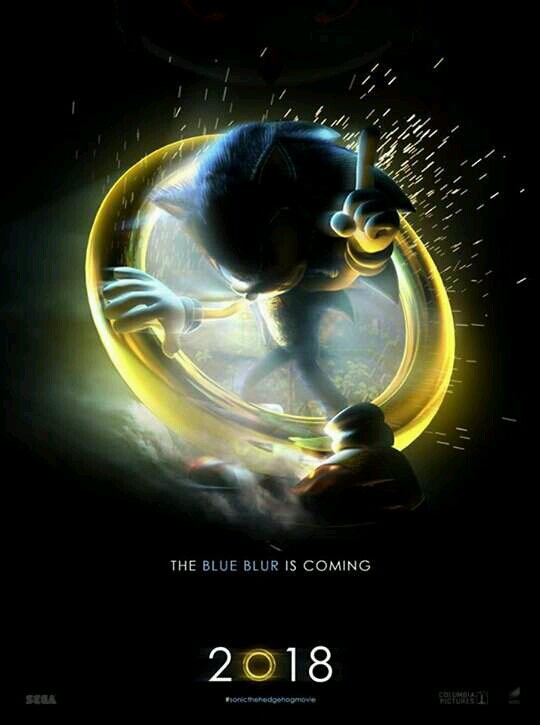 Sonic Movie Poster 3 (Fan Made), Sonic the Hedgehog (2020 Film)