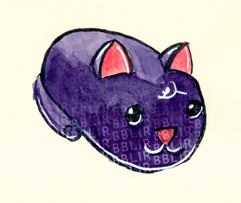 Cat loaf plushie