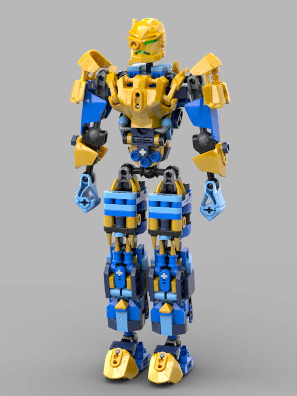 Thumelicus of the Water Tribe Glatorian of Spherus Magna Lego