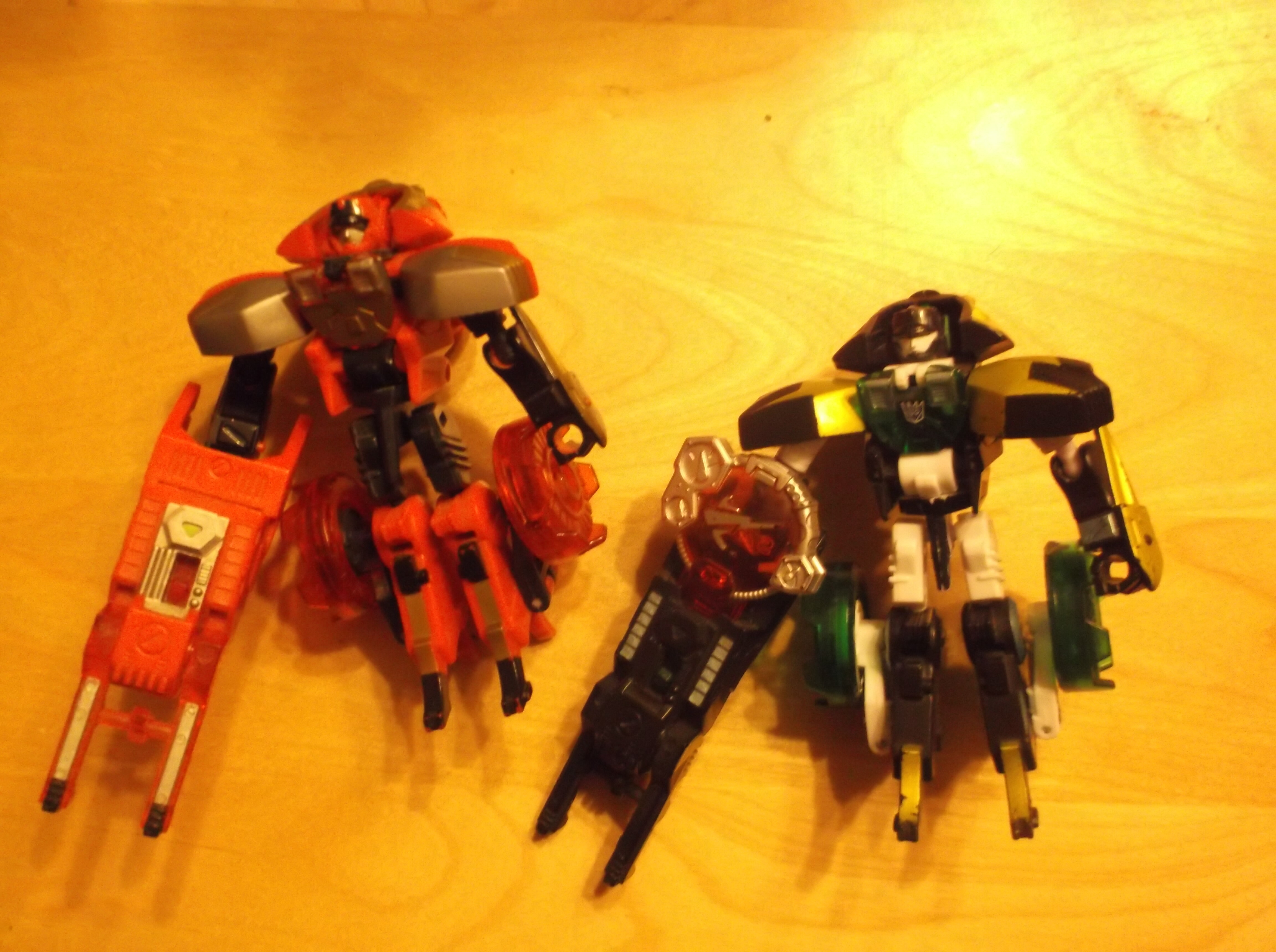 Transformers Cybertron Ransack And Crumplezone