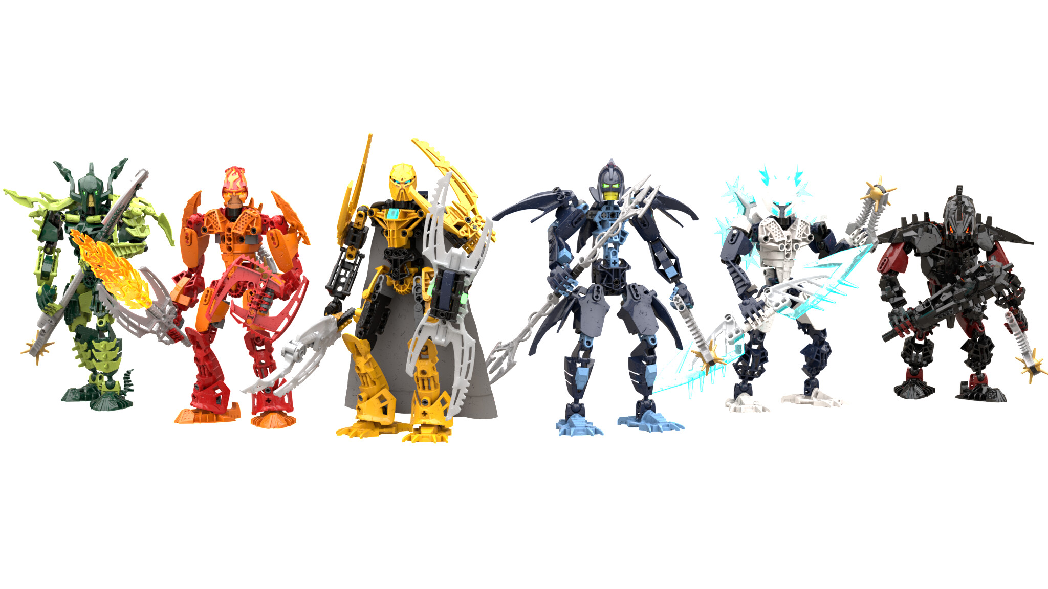 Bionicle glatorian sales legends
