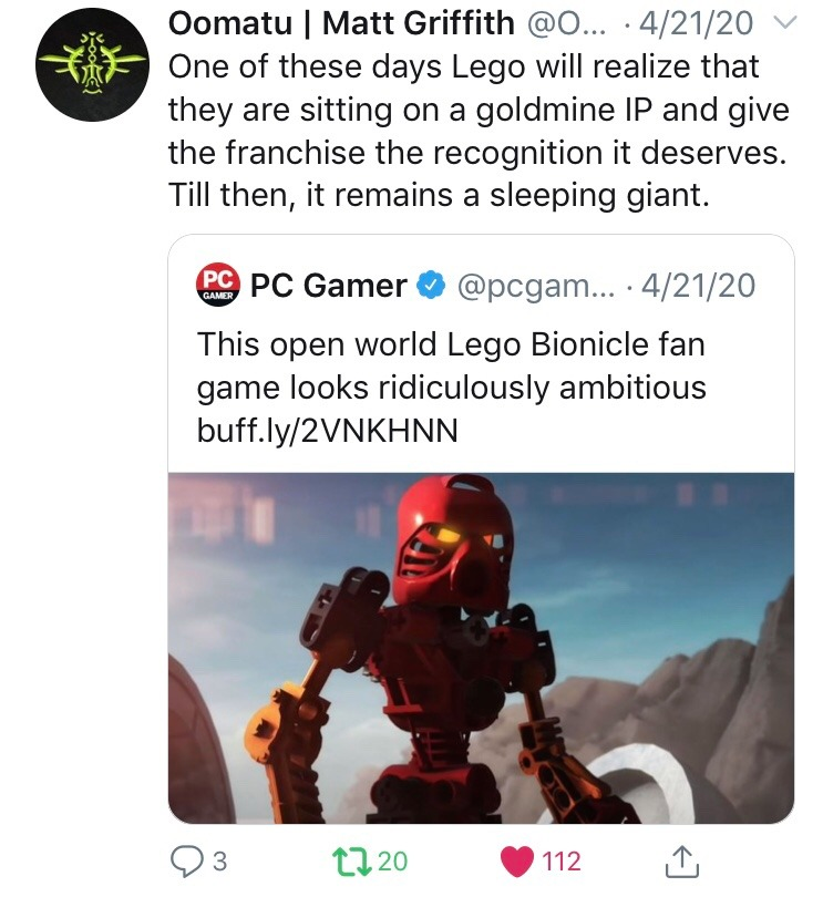 Bionicle S Frustrating State In Pop Culture Bionicle The Ttv Message Boards